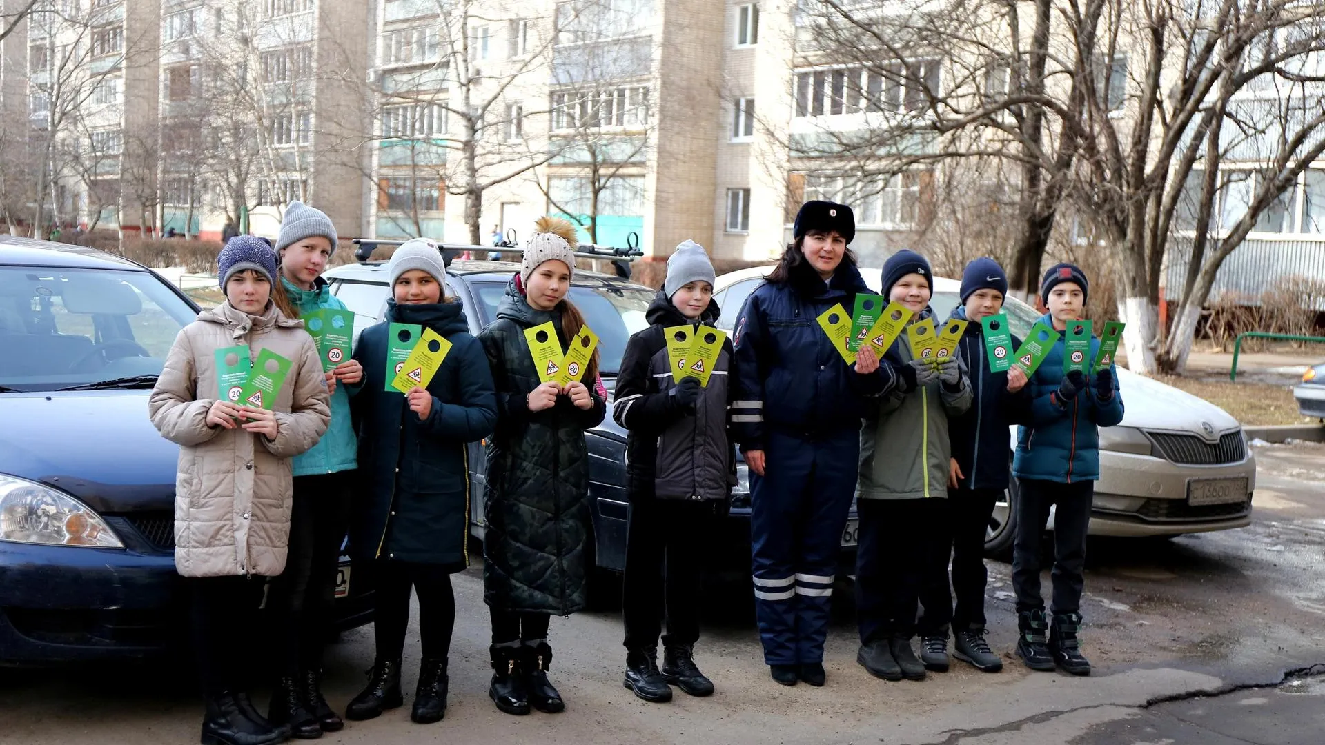 Школьникам Подольска напомнили правила дорожного движения при катании на велосипедах