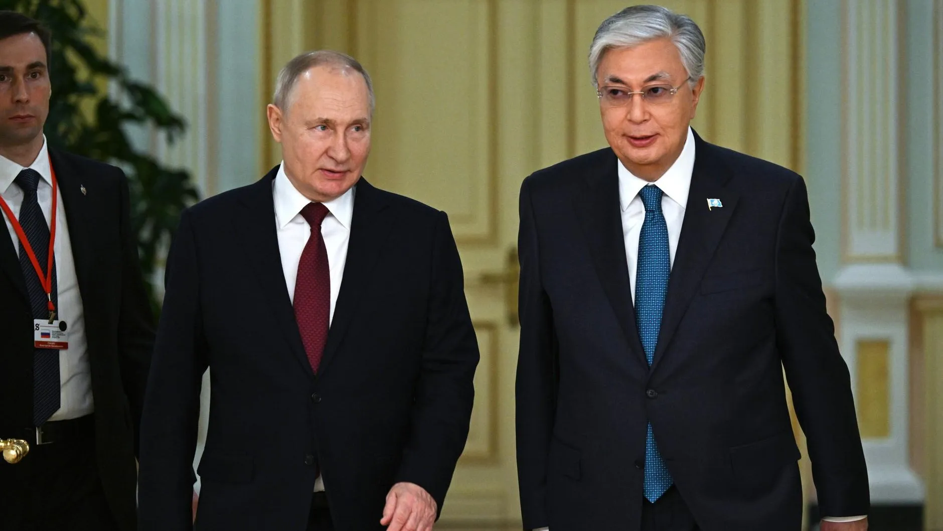 Состоялся телефонный разговор Владимира Путина и Касым‑Жомарта Токаева