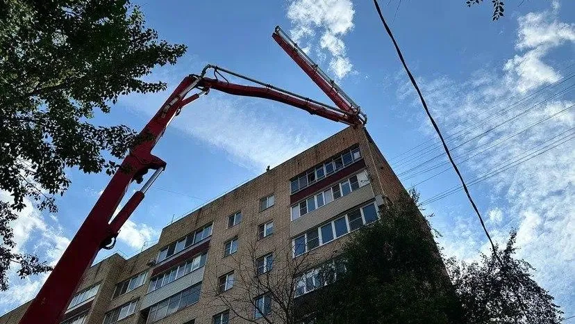 Капремонт крыши многоквартирного дома стартовал в Можайске