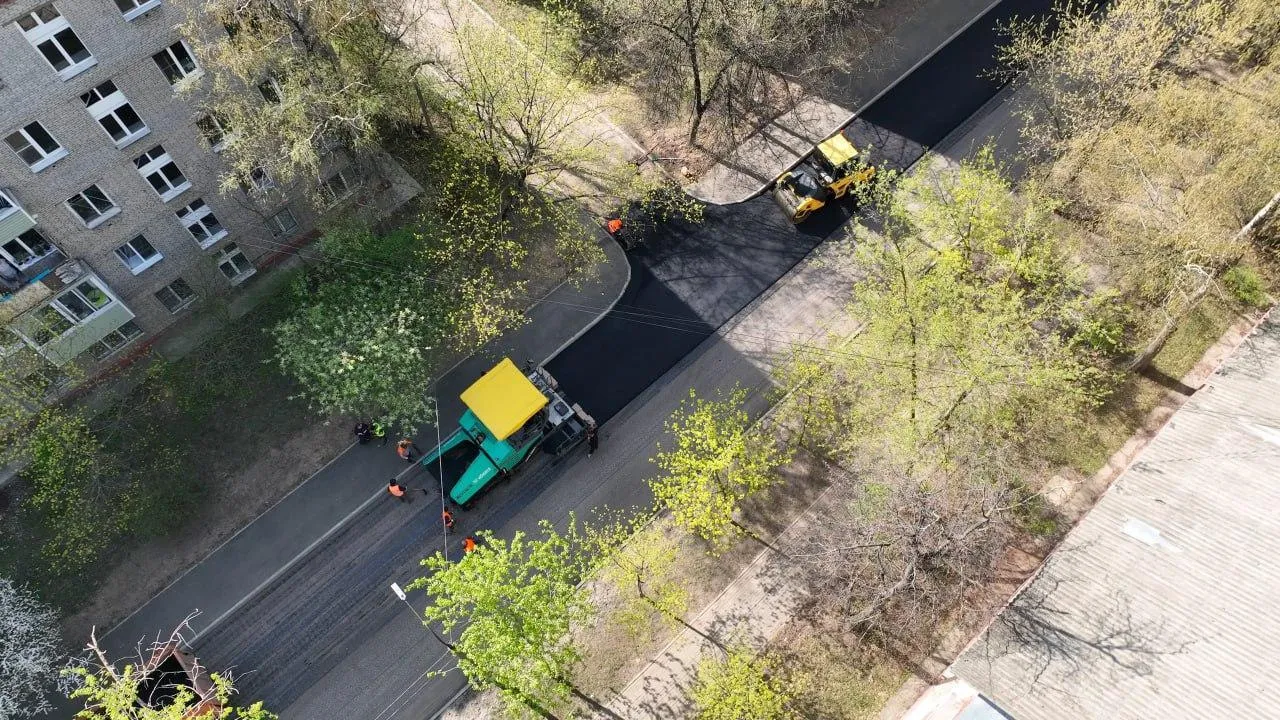 Новое дорожное покрытие уложили в Люберцах