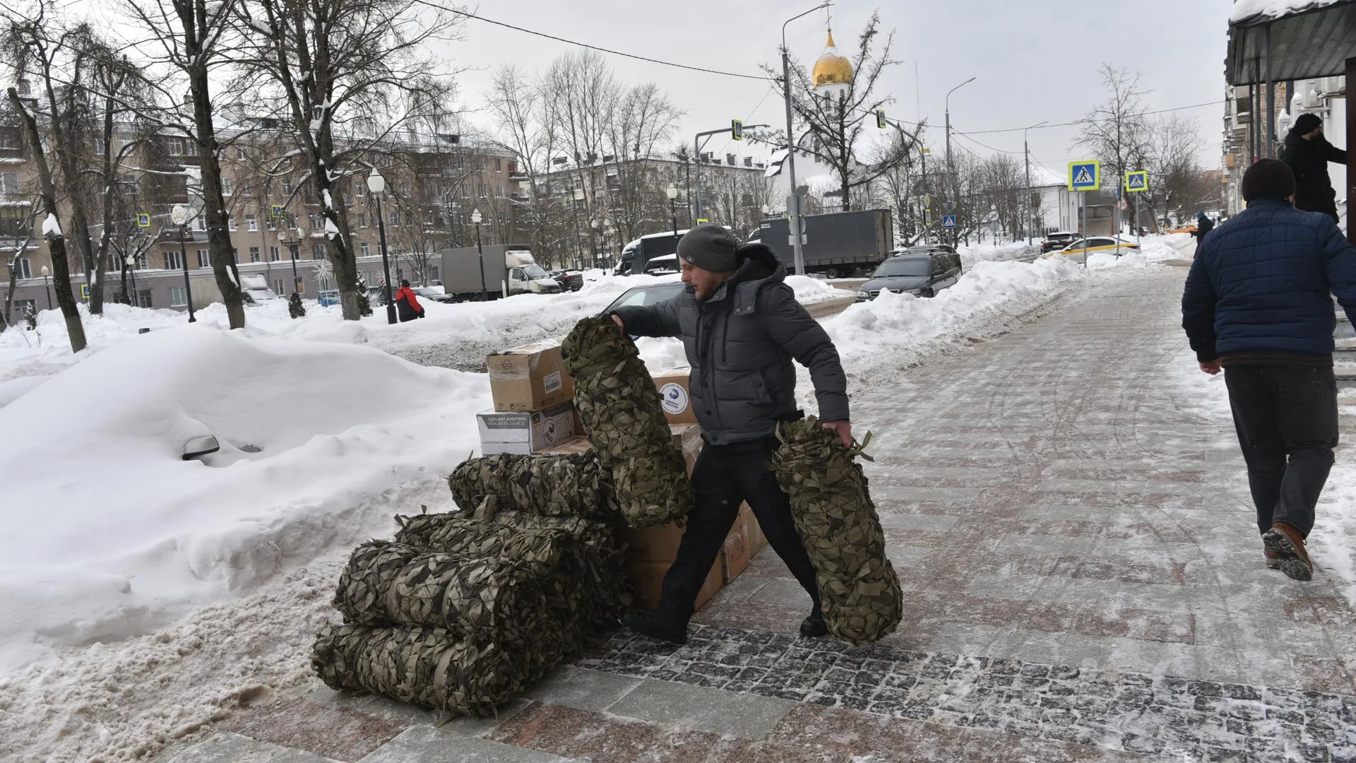 Балашиха отправила гумпомощь бойцам СВО на Белгородское направление