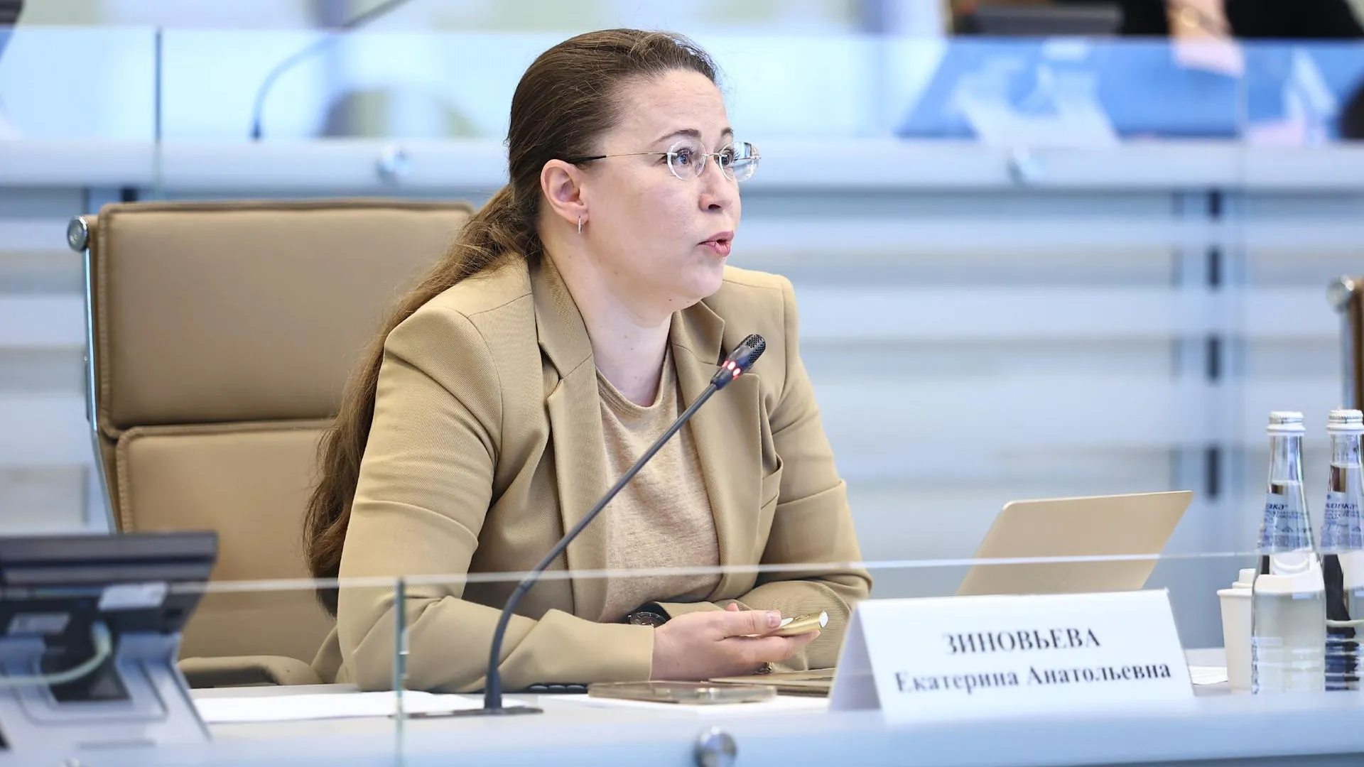 Екатерина Зиновьева провела онлайн‑встречу с подмосковным бизнесом