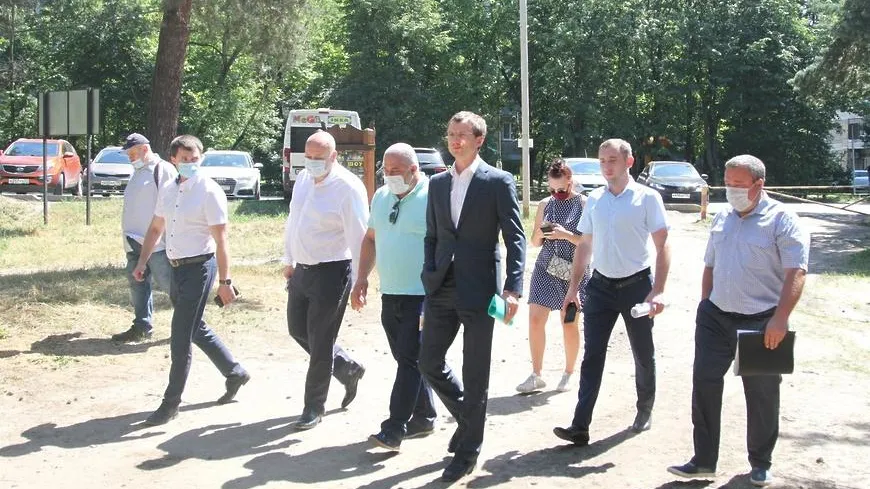 Строительство детской площадки продолжается в Котельниках