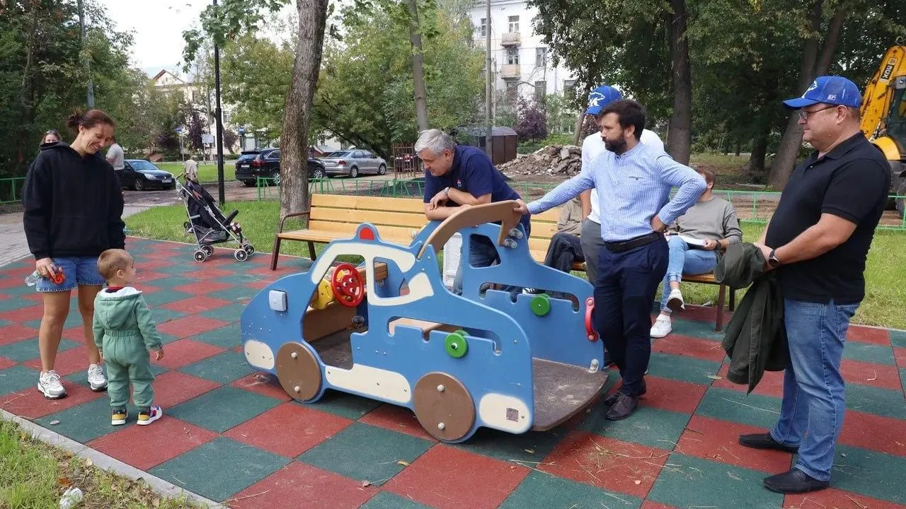 В Мытищах состоялась выездная проверка дворовых территорий