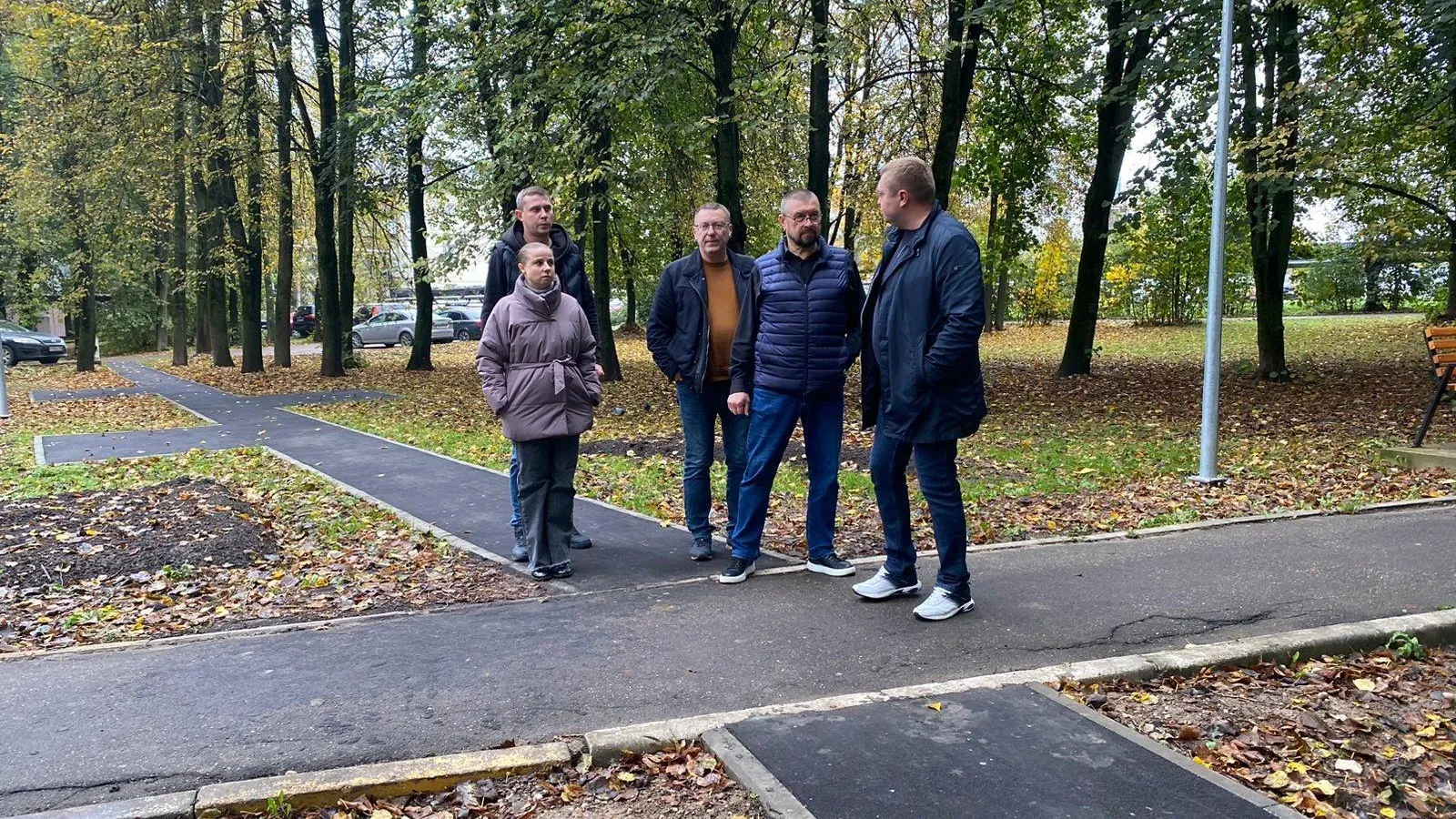 Замлавы Рузского округа Дмитрий Игнатьев провел обход в Тучково