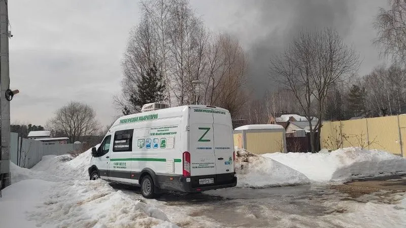 Пожар в Раменском не привел к превышению концентраций загрязняющих веществ