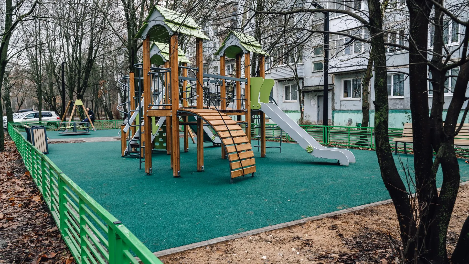 В Щелкове продолжается масштабное благоустройство микрорайона Бахчиванджи