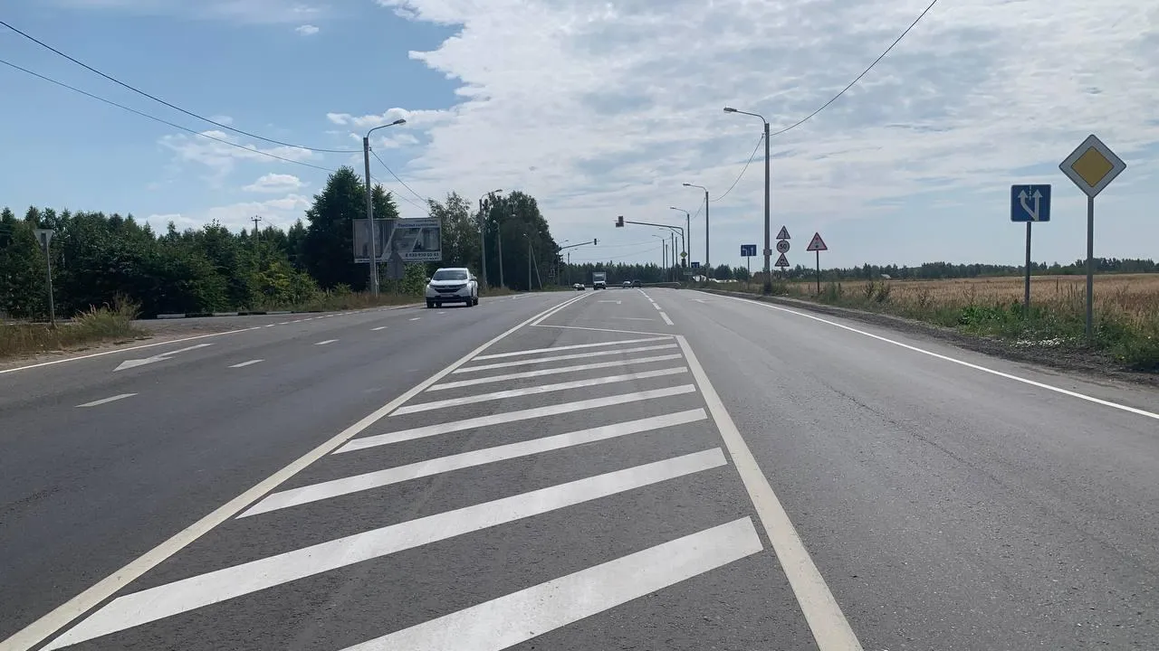 Более 50 км покрытия на дорогах заменили в Воскресенске