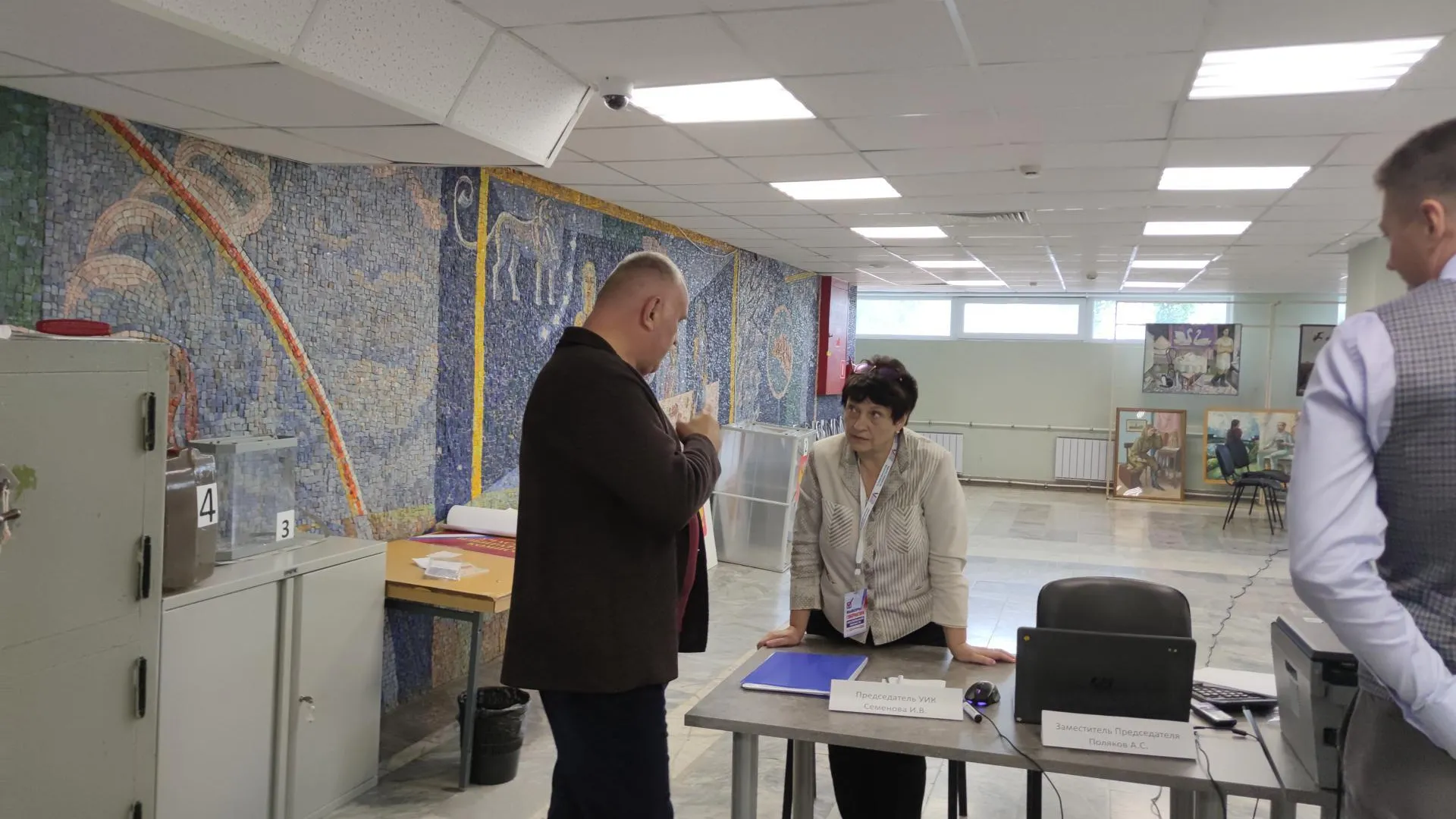 Глава Талдомского округа Крупенин проверил работу участков