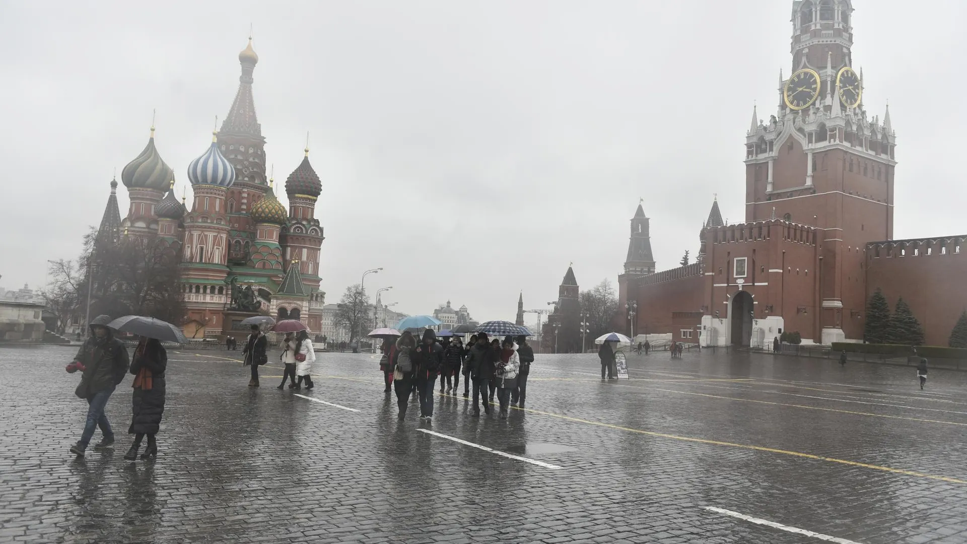 Небольшие дожди и до 8 градусов тепла ожидается в Московском регионе в понедельник