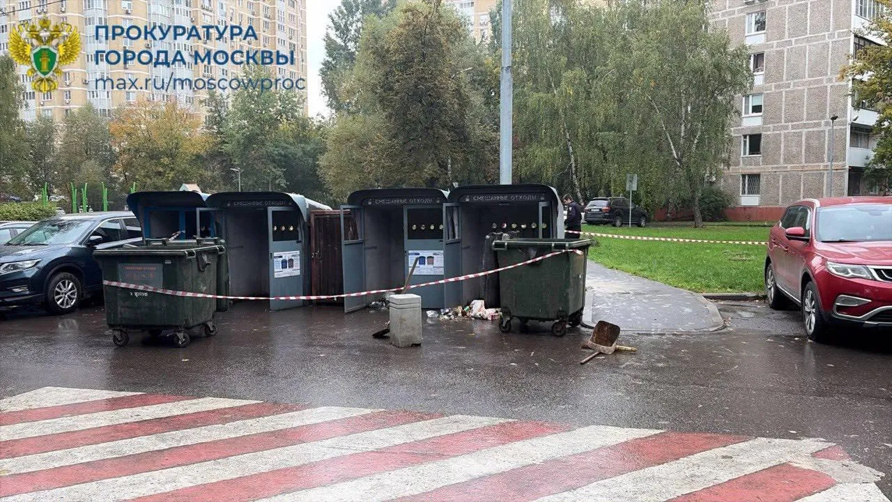 Труп младенца нашли в мусорном баке на северо-востоке Москвы