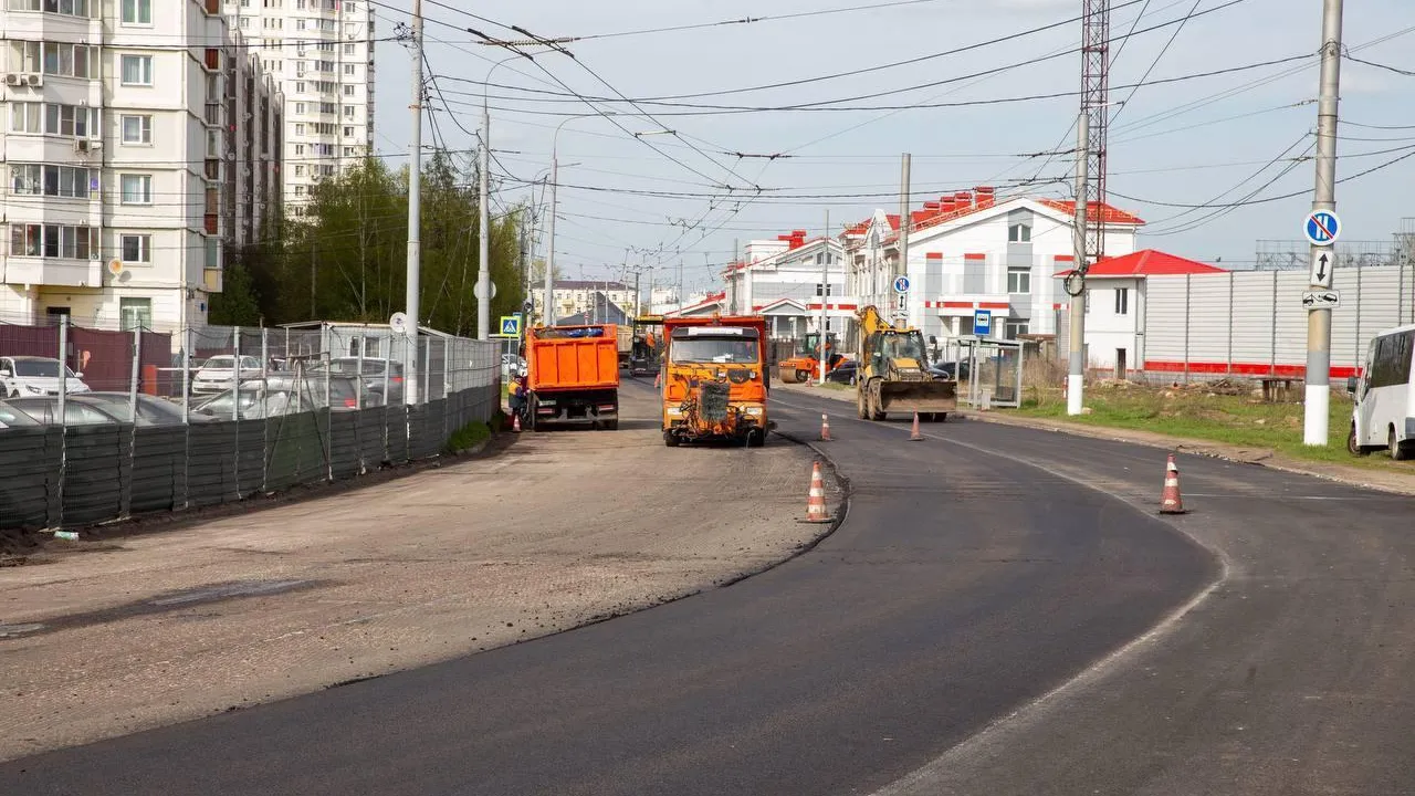 В Подольске отремонтируют 26 муниципальных дорог в апреле