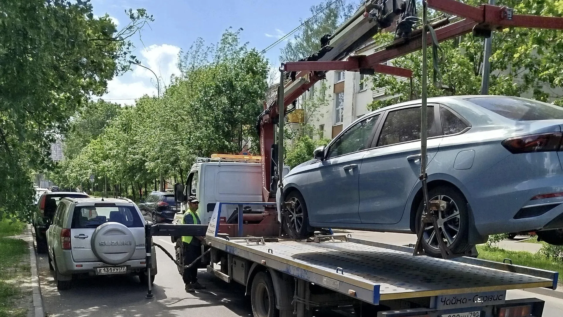 В Подмосковье эвакуировали 3,5 тыс автомобилей за неделю