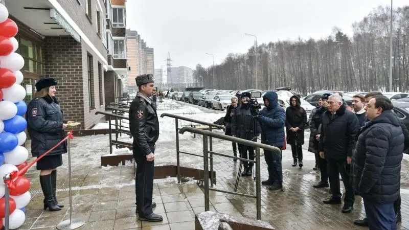 Миграционный пункт №3 торжественно открыли в микрорайоне Железнодорожный Балашихи