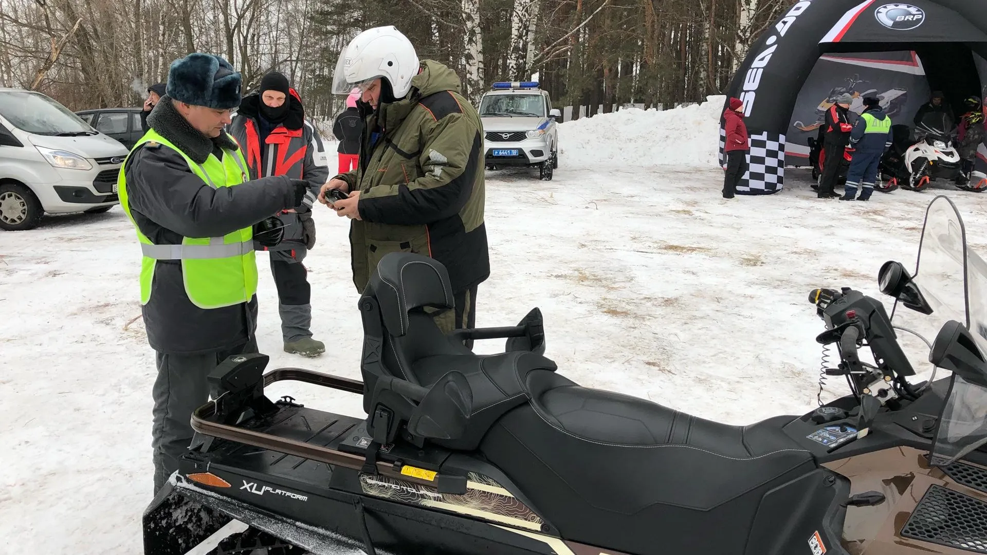 Свыше 180 протоколов составили в Подмосковье в ходе рейда «Снегоход» за выходные