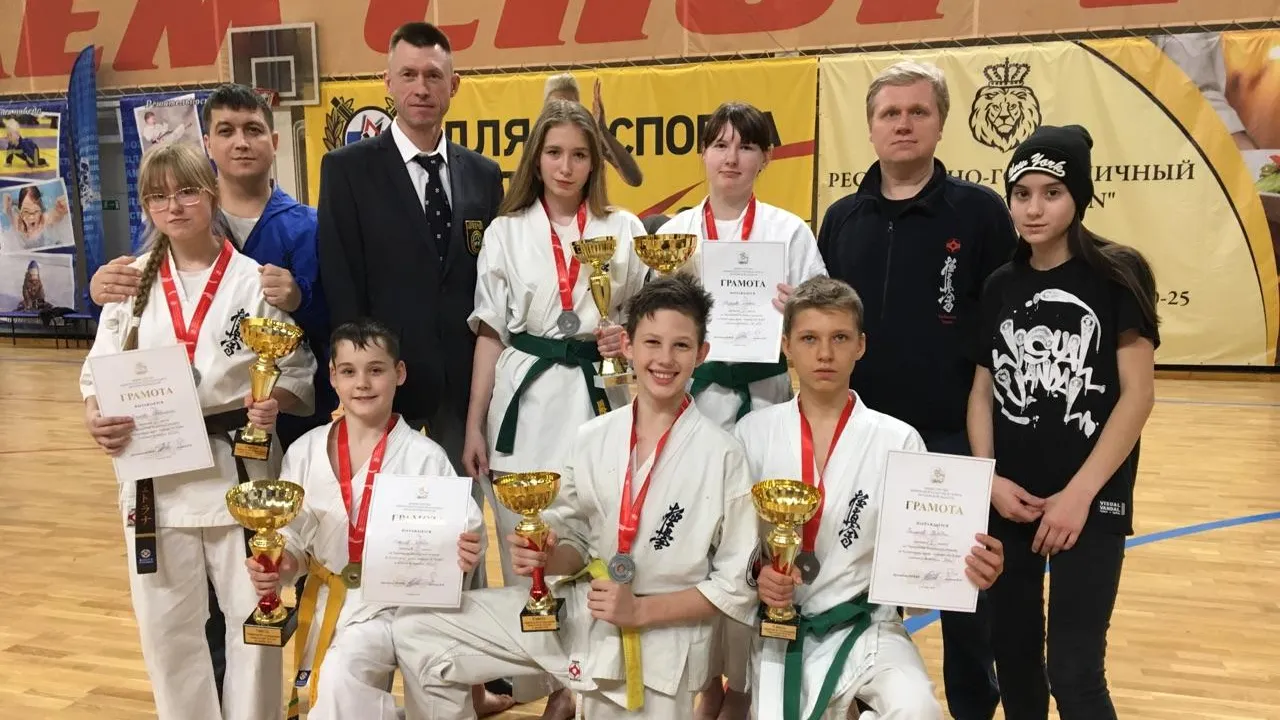 Каратисты Подольска привезли медали с чемпионата и первенства Подмосковья