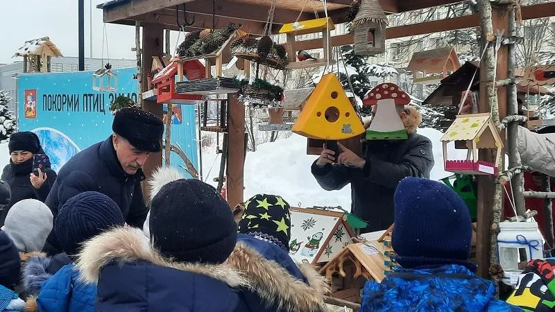 В акции «Покорми птиц» приняли участие свыше 180 тыс жителей Подмосковья