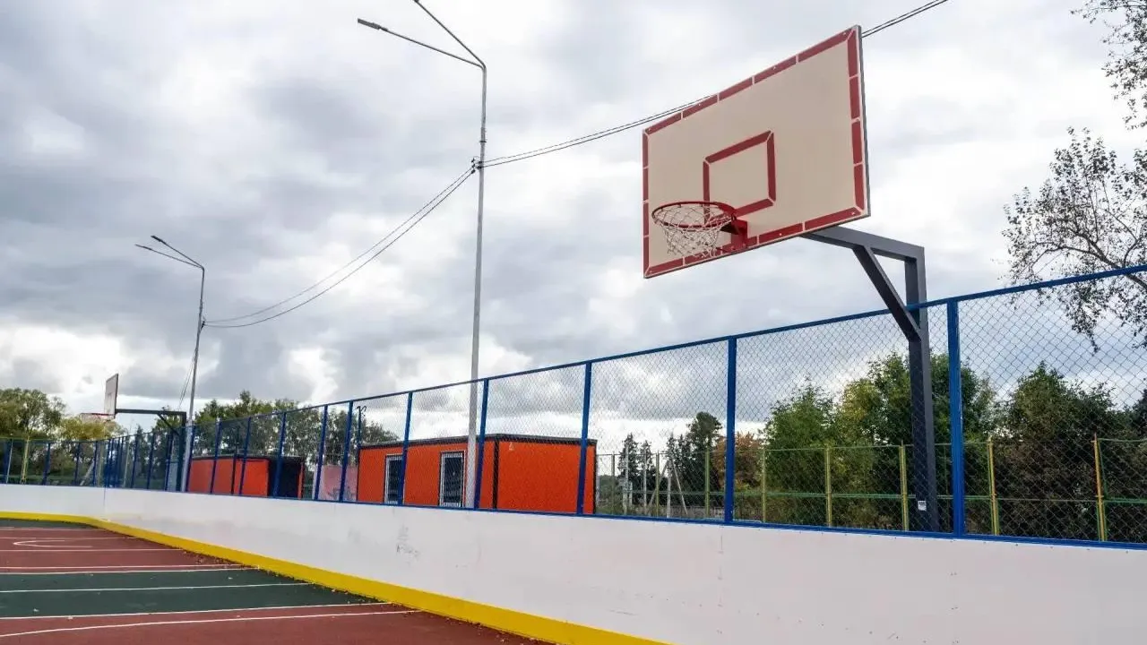 В Домодедово открыли новую спортивную площадку