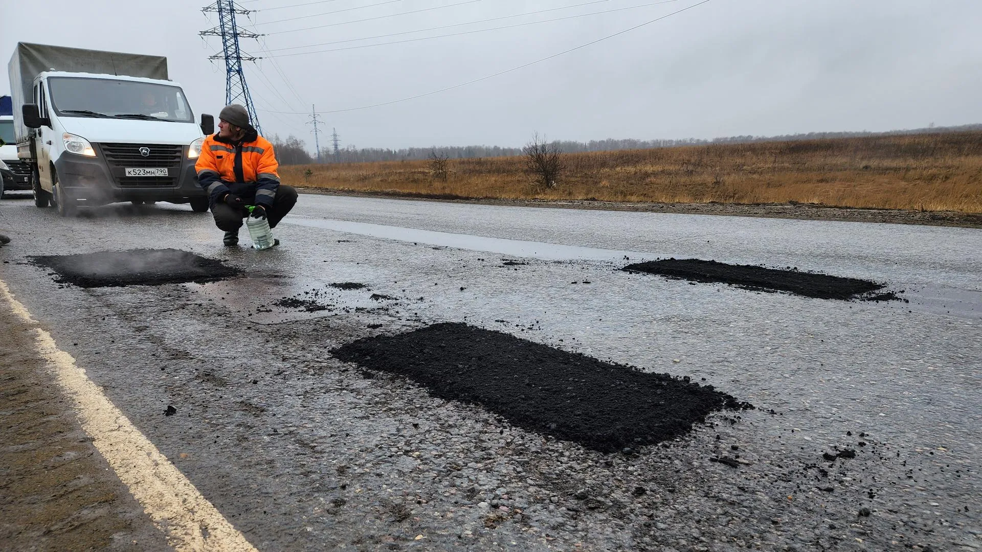 В Ступине устранили почти 10 тыс дефектов дорог в 2025 году