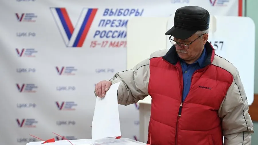 Явка на выборах президента в России составила 3,22% на 10:30 15 марта