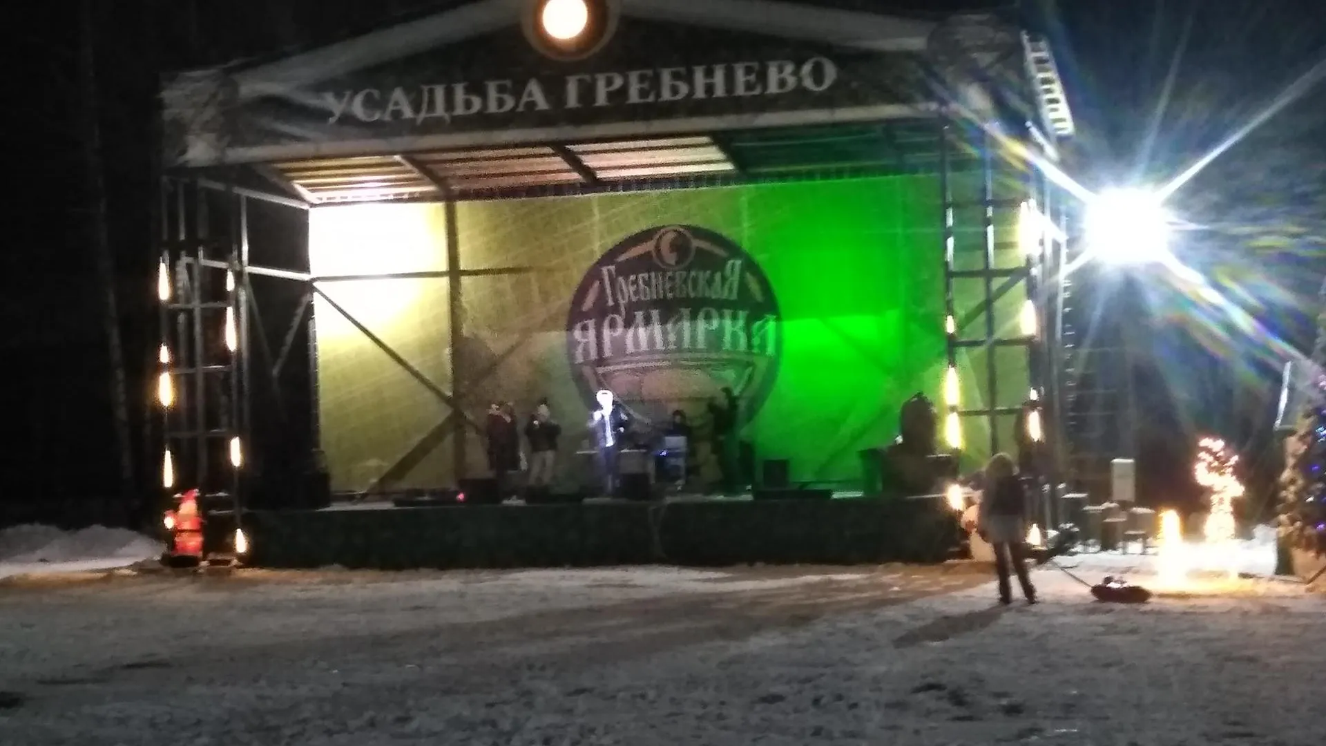 Праздничный новогодний концерт прошел в усадьбе «Гребнево» в Щелкове