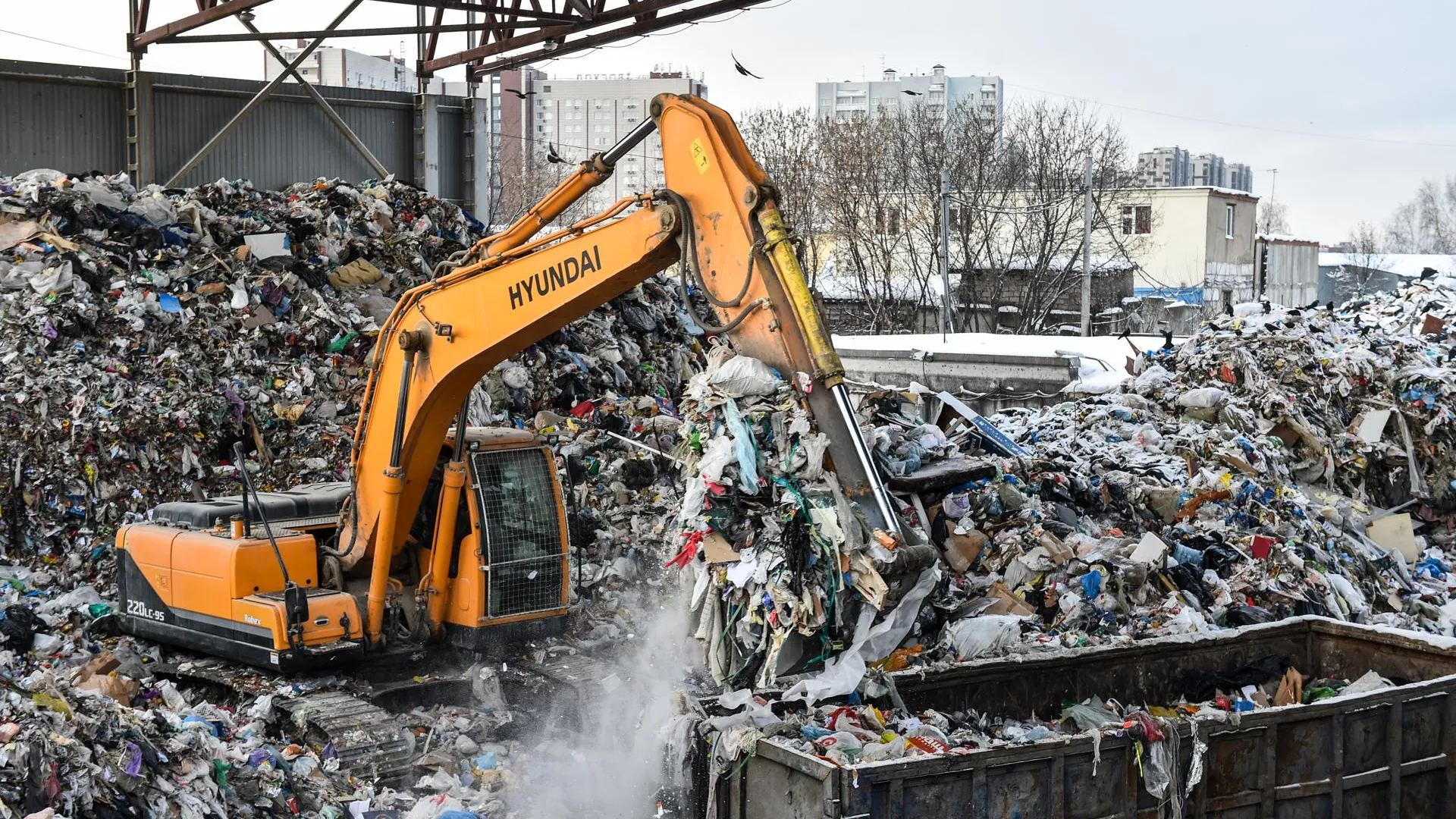В Подольске устранили навал мусора объемом более 80 кубометров