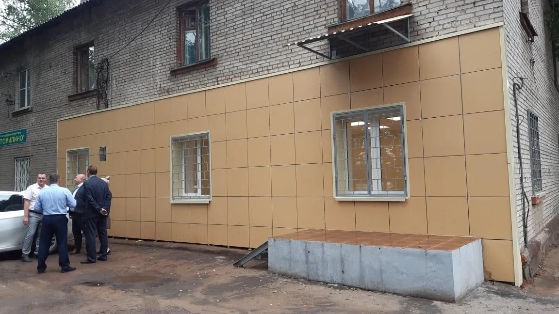 Ремонт почтового отделения в поселке Томилино Люберец завершат в августе