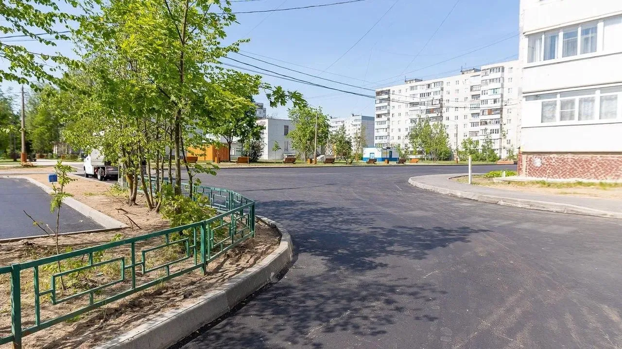 В Орехово-Зуеве рабочие завершили ремонт 21 дворовой территории