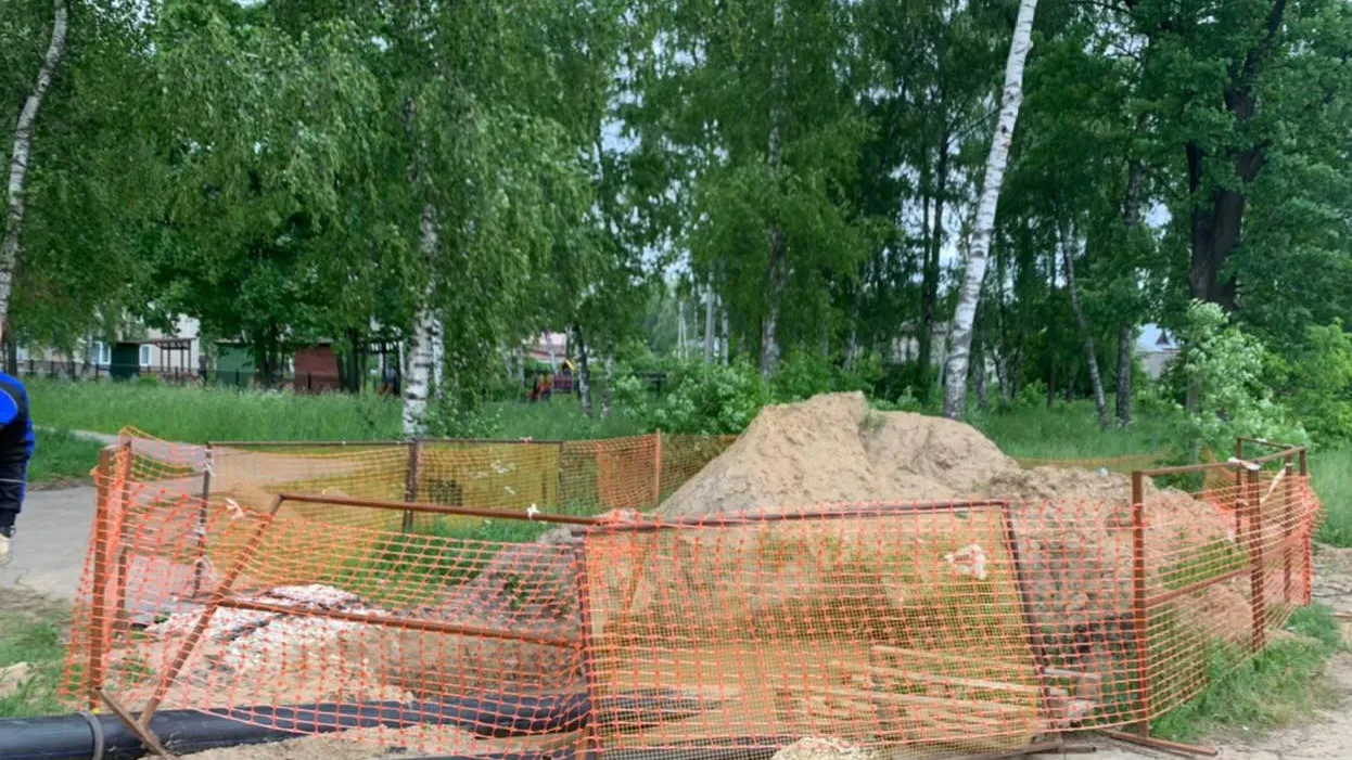 Строительство водовода к деревне Тимохово проверили в Богородском округе