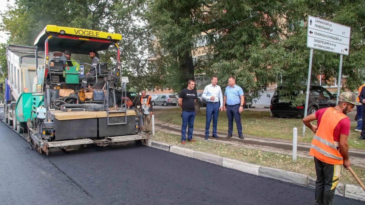 Ремонт дороги на улице Кирова в Люберцах завершат во вторник