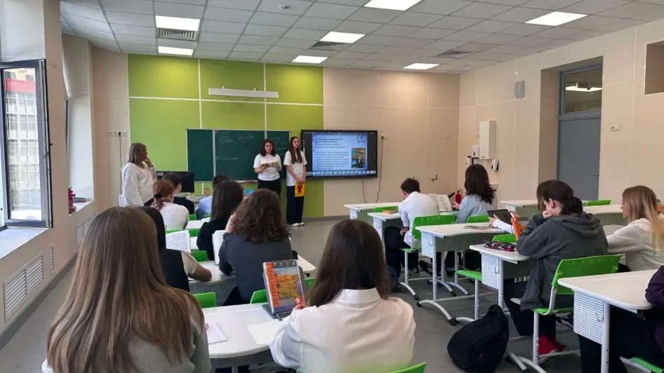 Студенты техникума в Одинцове провели встречу со школьниками