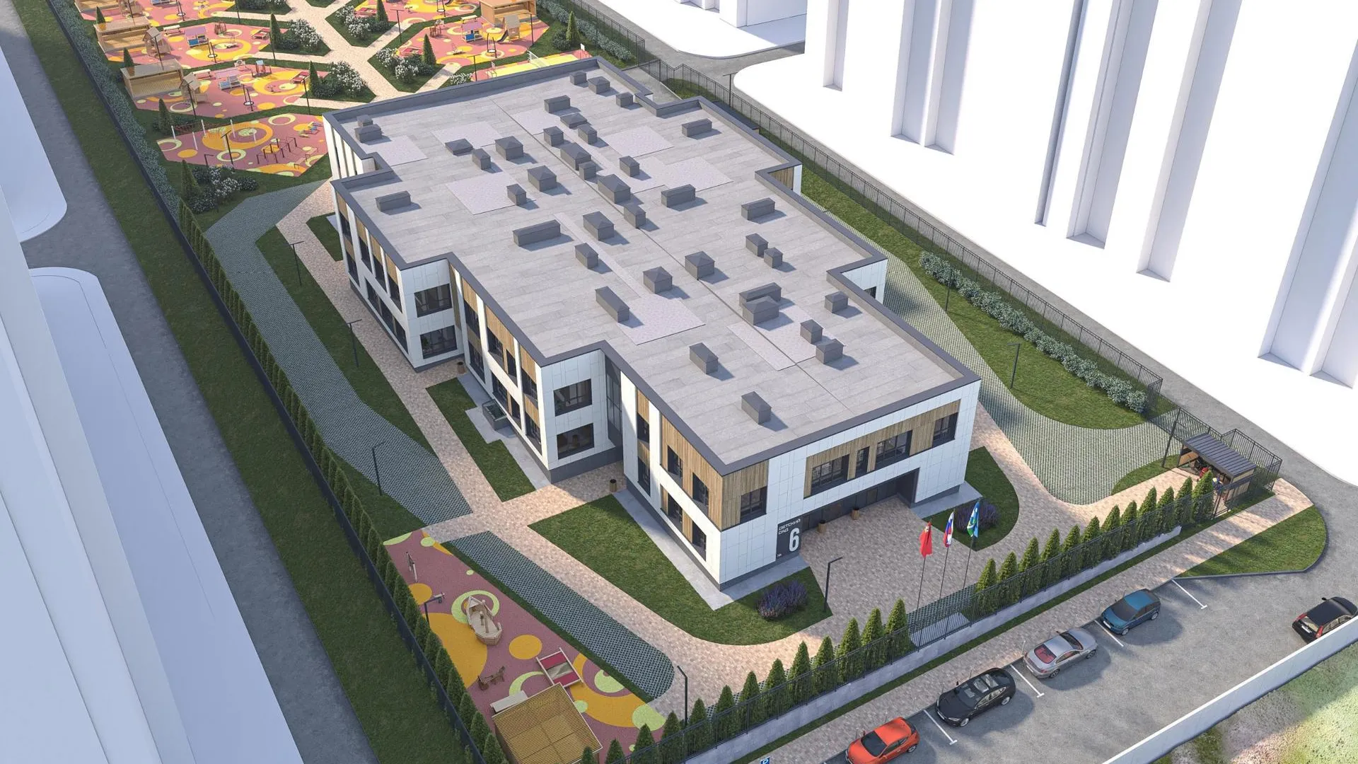 В Одинцовском округе начали монолит детсада на 220 мест