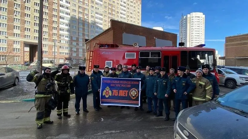 В Подольске определили победителей соревнований среди пожарных и спасателей