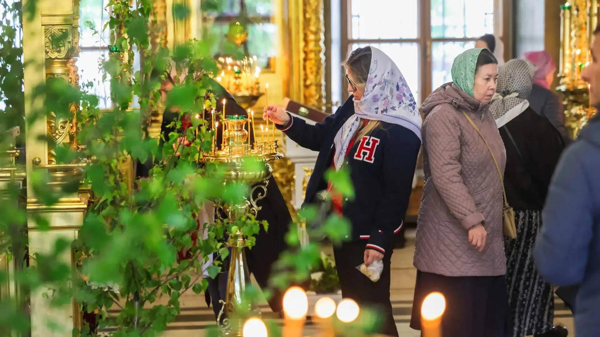 В Подольске 31 мая прошла литургия в День Святой Троицы