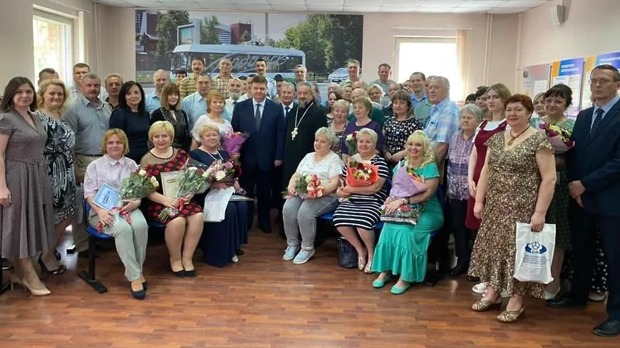 Сотрудников «Подольского троллейбуса» наградили к 20‑летию предприятия