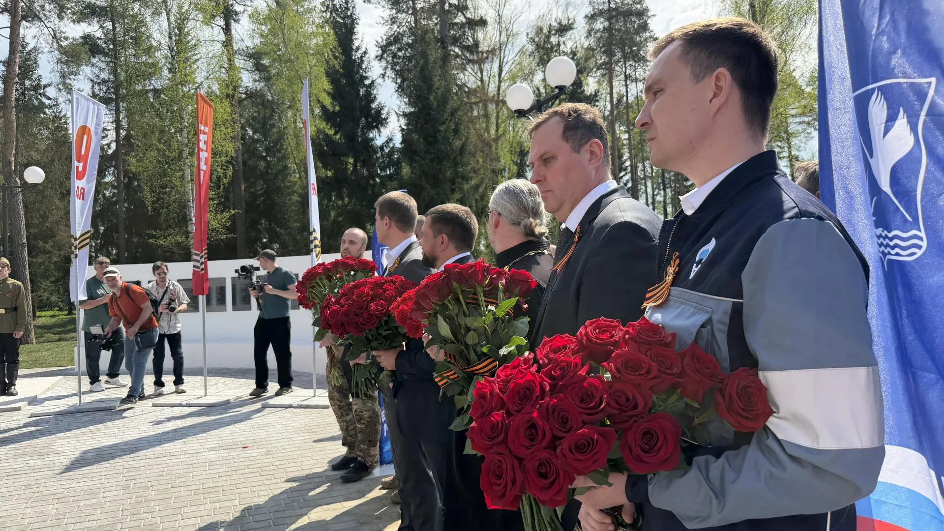 В Шатуре зажгли Вечный огонь на мемориале в Шатурторфе