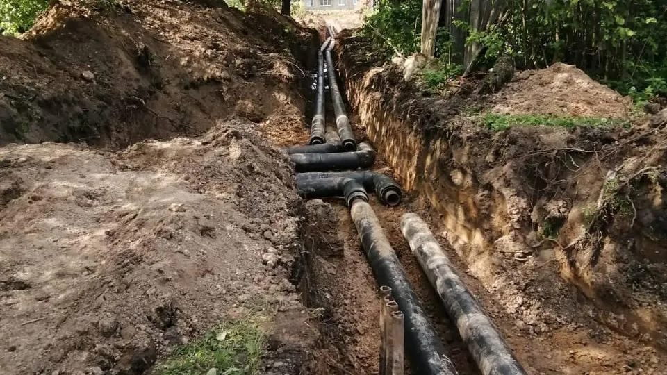В Можайском округе меняют участок теплосети