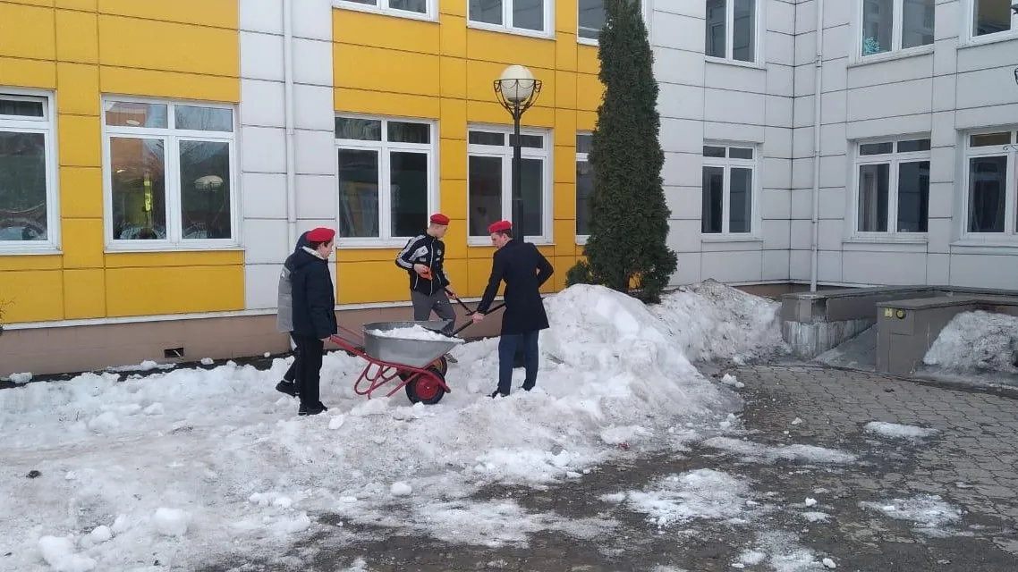 Юнармейцы Подольска в ходе субботника приведут в порядок мемориал Кузовлево