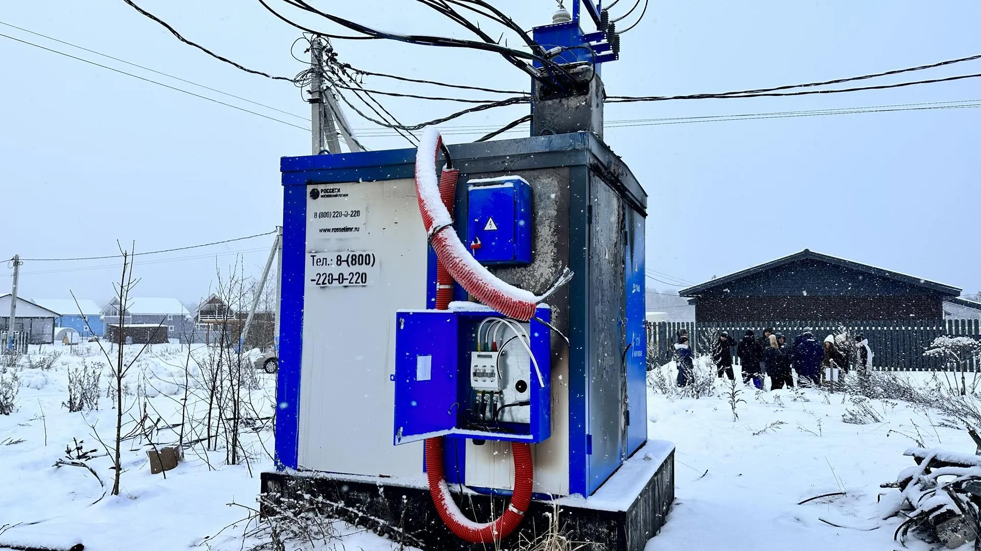 Новый трансформатор установили в поселке Никольское в Наро‑Фоминске