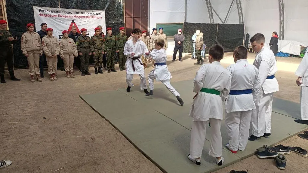 День открытых дверей провели в центре военно‑тактических игр Люберец