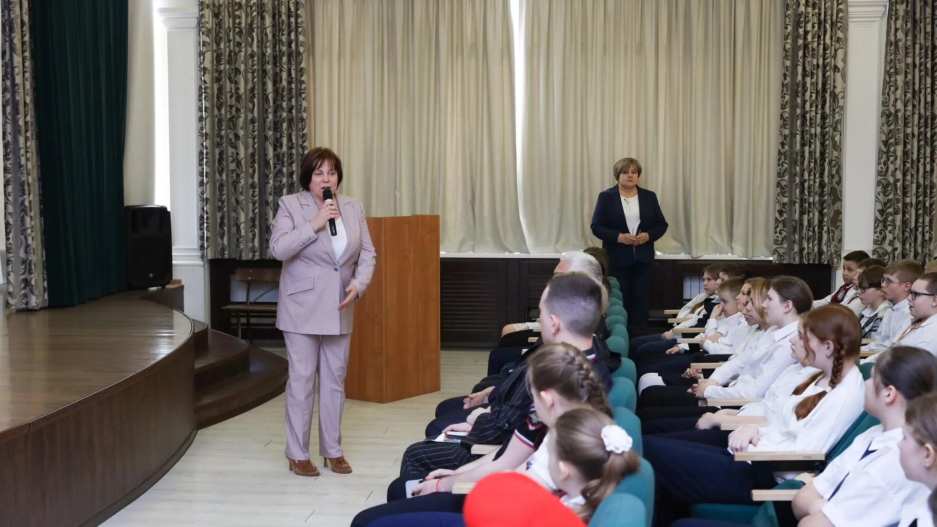 В Раменском округе провели урок по безопасности на железной дороге