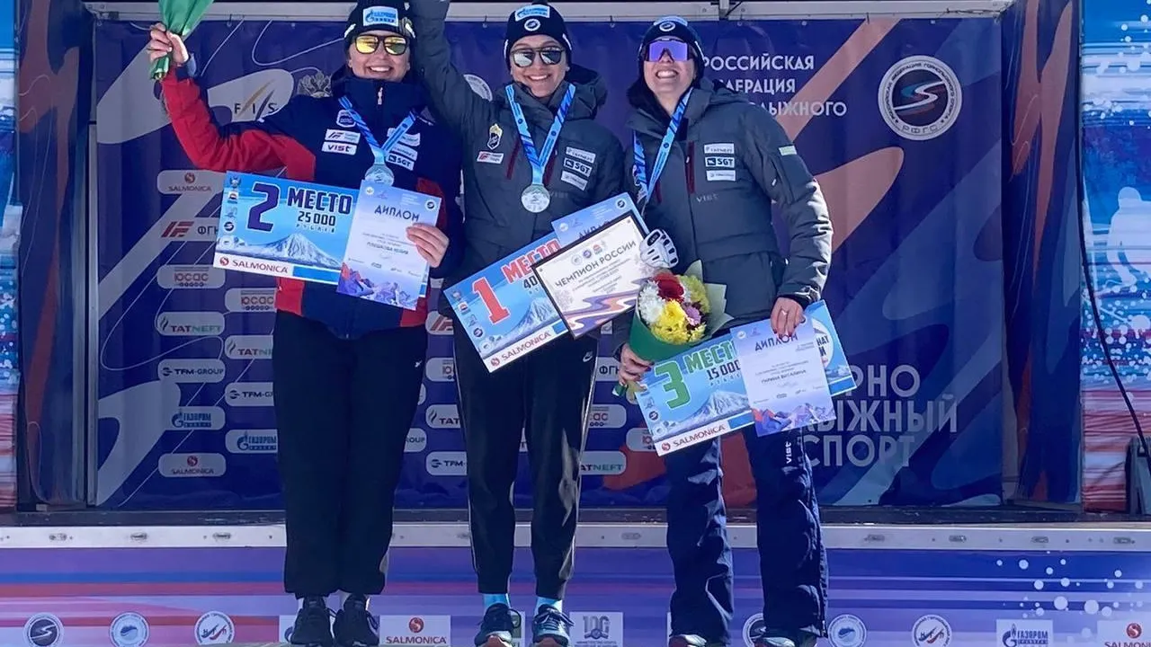 Горнолыжники из Подмосковья выиграли три медали на чемпионате России