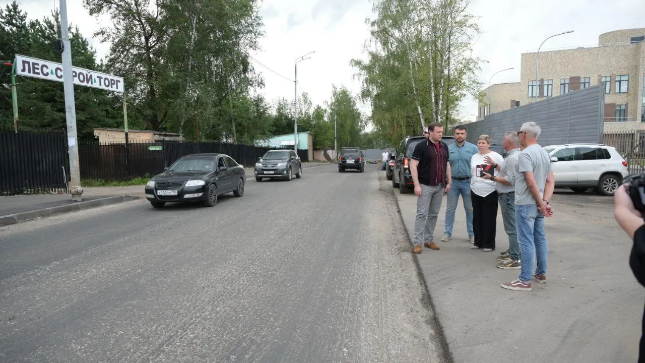 Более 24 км дорог отремонтировали в Сергиево-Посадском округе летом