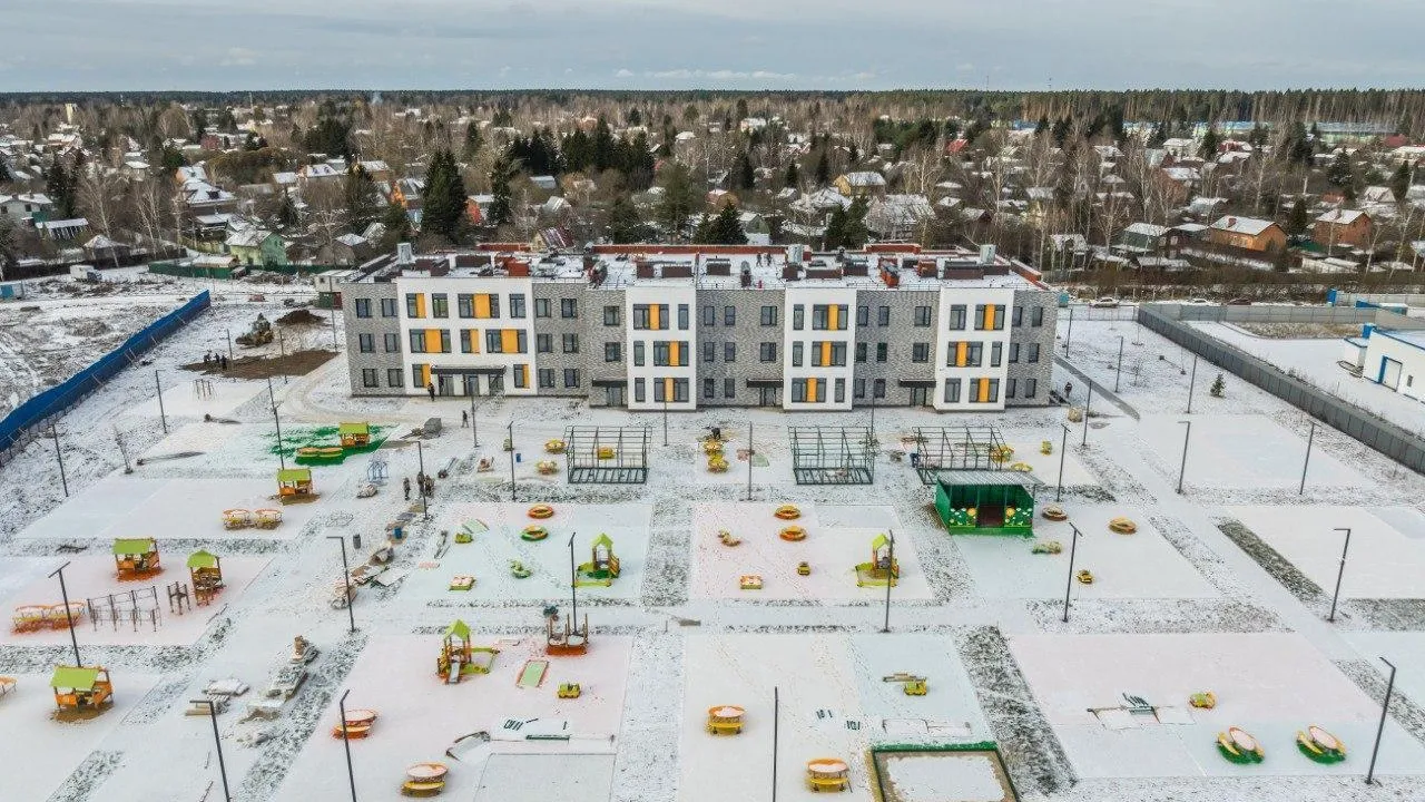 В подмосковном ЖК «Равновесие» поставлен на кадастр детсад для 360 малышей
