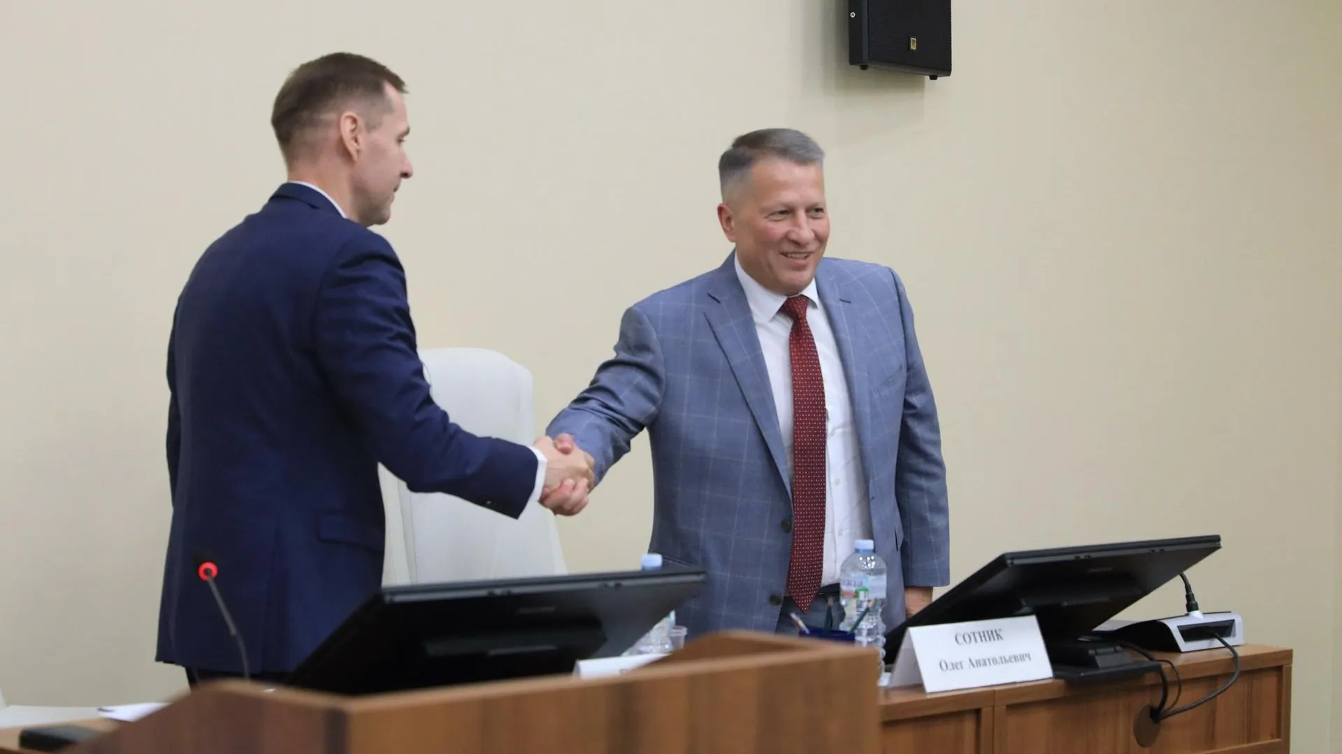 Совет депутатов избрал Олега Сотника новым главой Долгопрудного