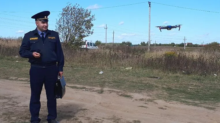 Пять мусорных свалок удалось ликвидировать в Домодедове благодаря квадрокоптеру