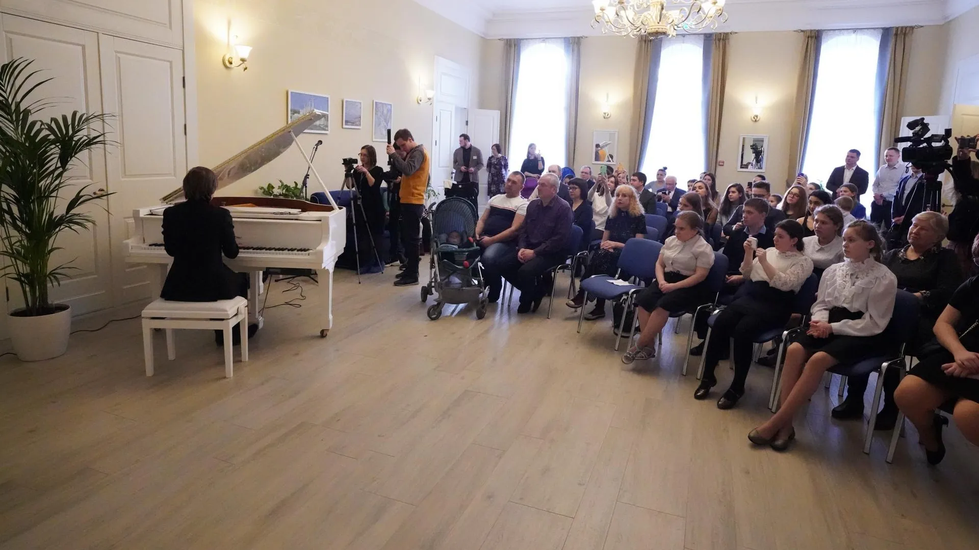 Первый концерт классической музыки прошел в детском хосписе Домодедова