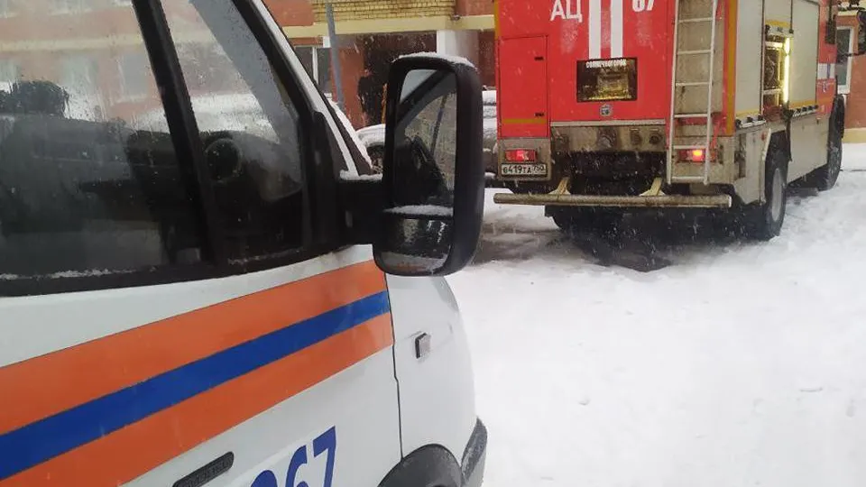 Спасатели Подмосковья приняли участие в тушении пожара в Солнечногорске