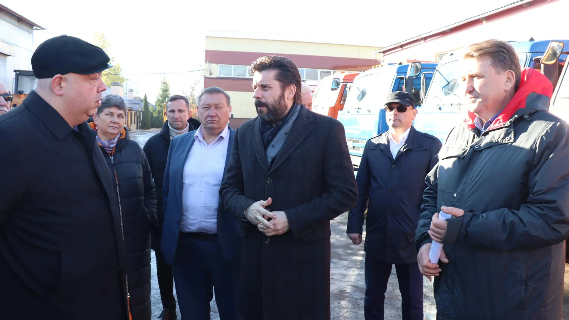 Готовность техники к зиме проверили в Домодедове