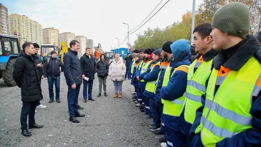 Глава Люберец проверил готовность УК к работе зимой